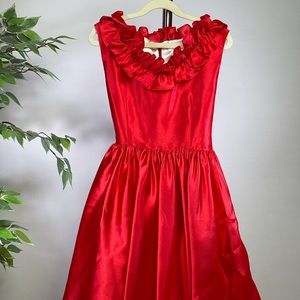 Helena Dress - Size 10 - Red